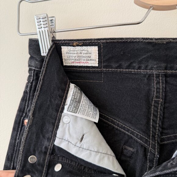 Levi's - Premium 501 micro denim shorts - Picture 3 of 6